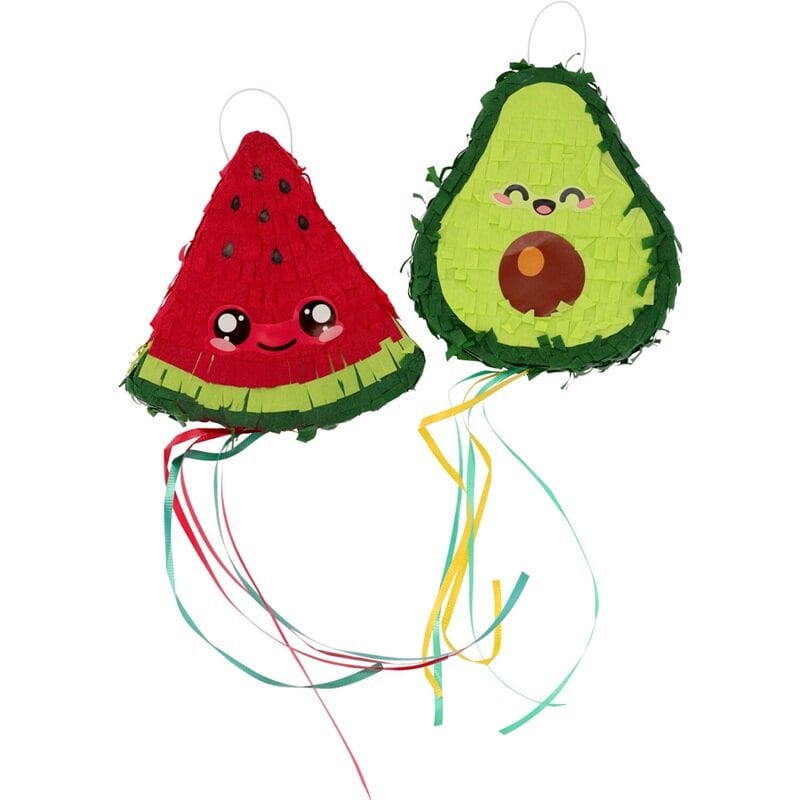 Mini Piñatas Kawaii Avocado & Melone
