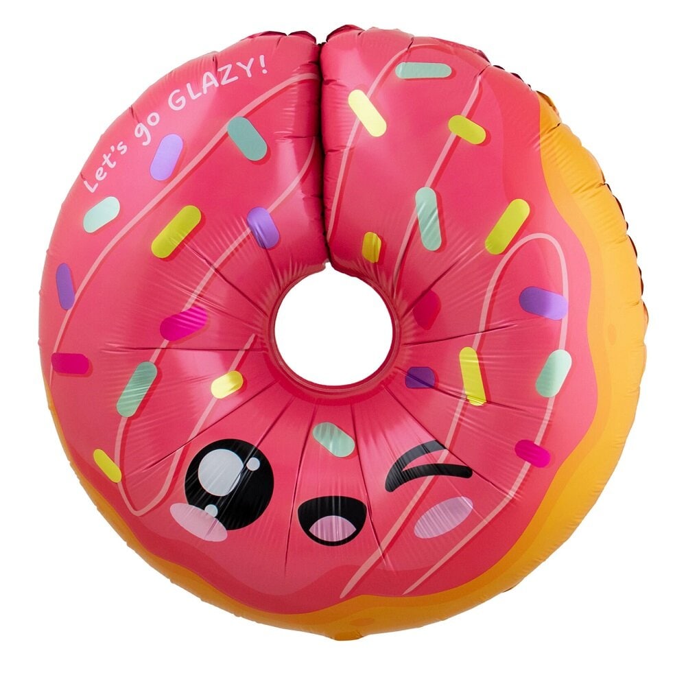 Kawaii Folienballon Donut 60 cm