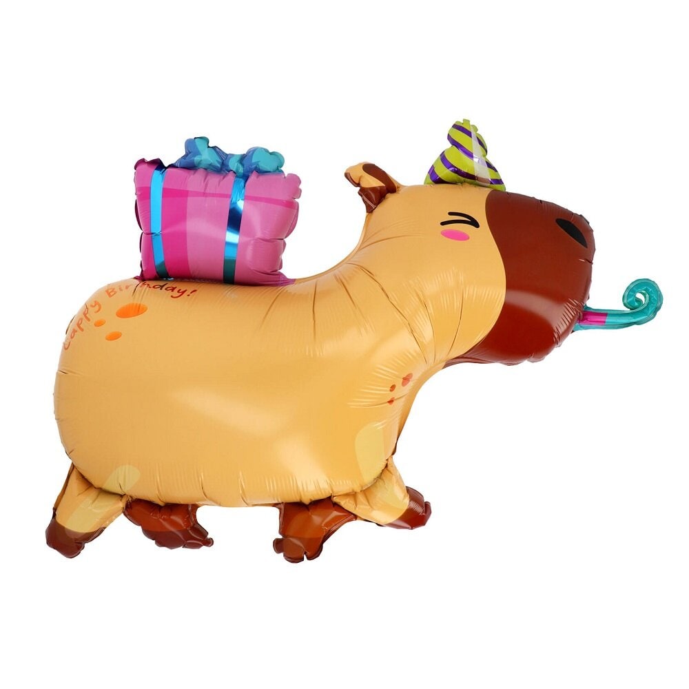 Kawaii Folienballon Capybara 69 cm