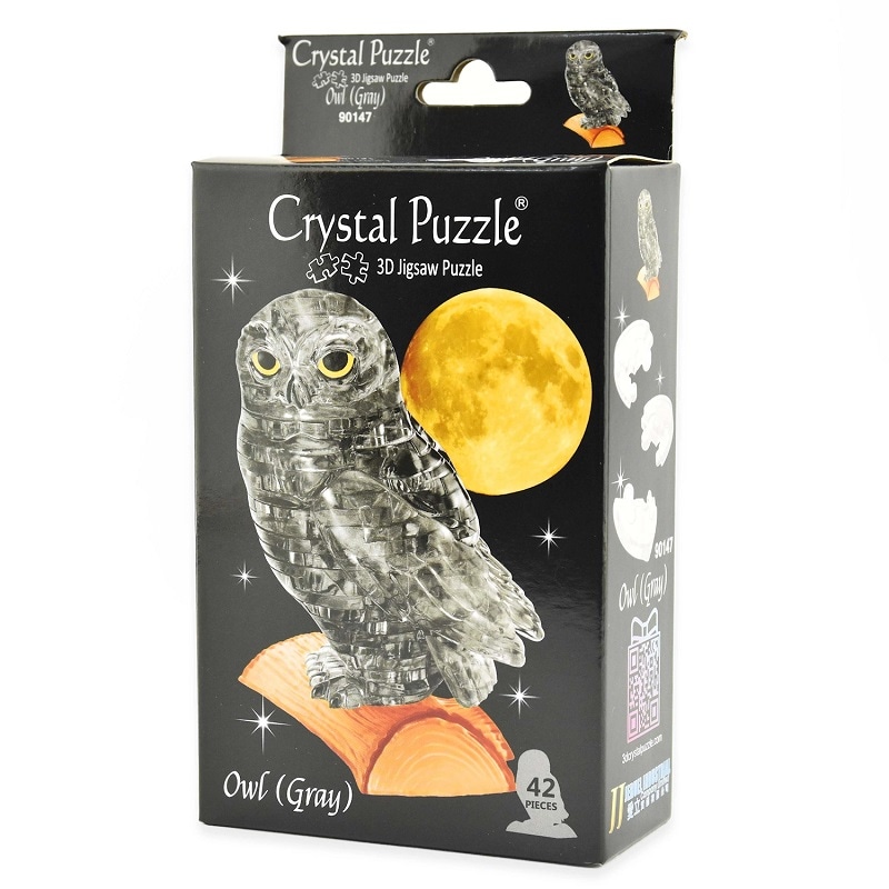 Kristall 3D Puzzle Eule
