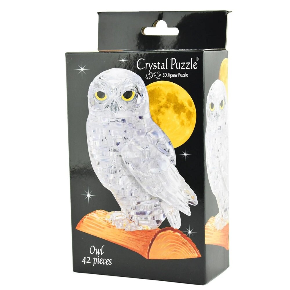 Kristall 3D Puzzle Eule