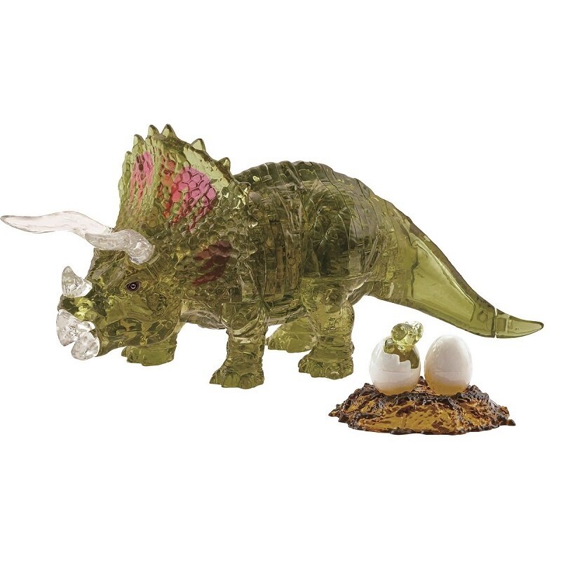 Crystal 3D Puzzle Triceratops