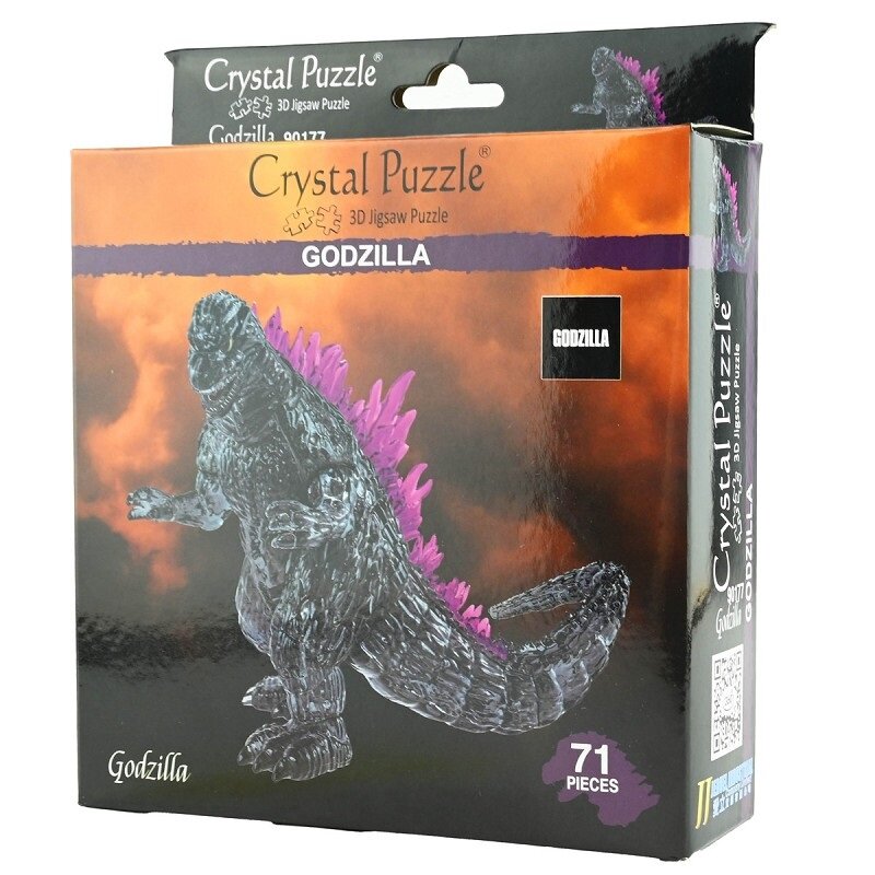 Crystal 3D Puzzle Godzilla