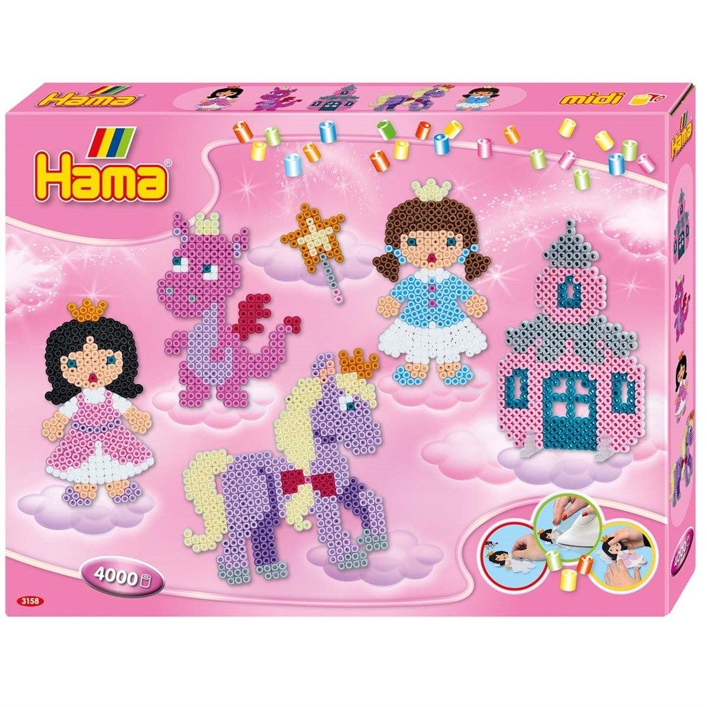 Hama - Perlenset Fantasy Fun 4 000-teilig