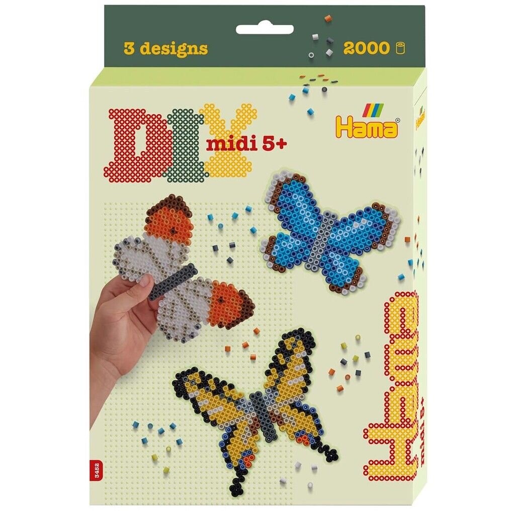 Hama - Perlenset Schmetterlinge 2000 Teile