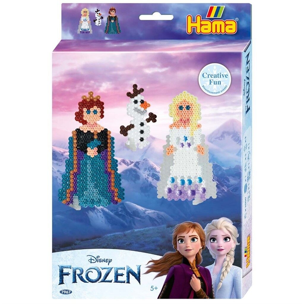 Hama - Perlenset Frozen 2 Charaktere 2000-teilig