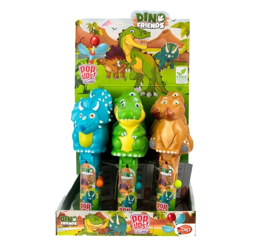 Dino & Friends Pop-Up Lollipop