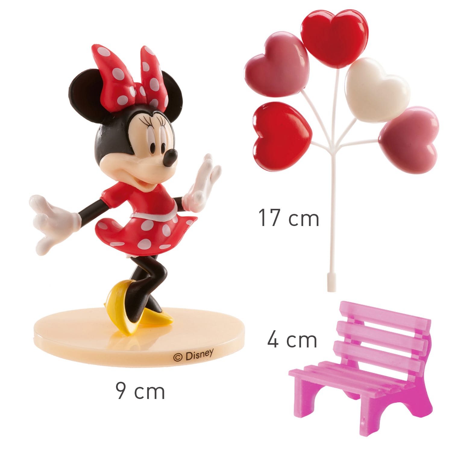 Minnie Maus - Tortendekoration