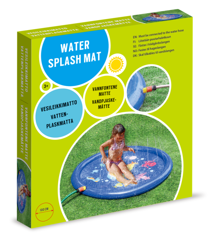 Wasserplanschteppich mit Meeresmotiven 1 Meter