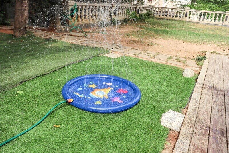 Wasserplanschteppich mit Meeresmotiven 1 Meter