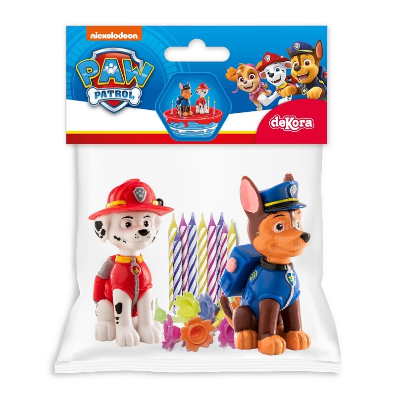 Paw Patrol Tortenfiguren & Kerzen