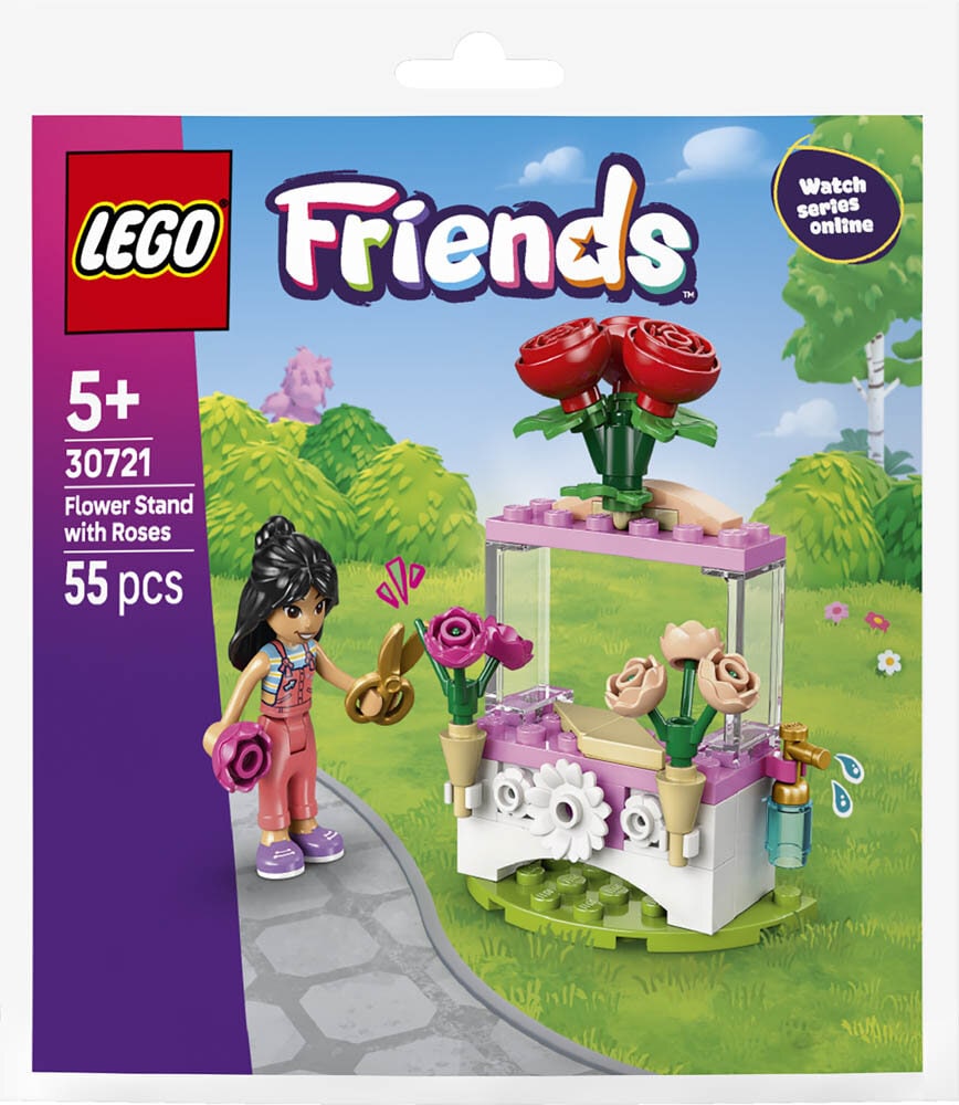 LEGO Friends - Blumenstand mit Rosen 5+