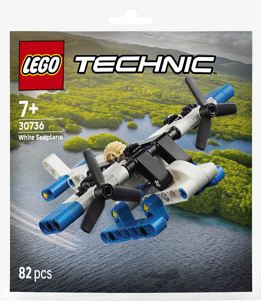 LEGO Technic - Weißes Wasserflugzeug 7+