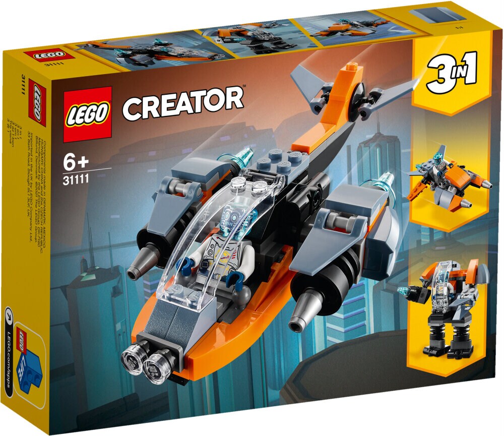 LEGO Creator - Cyber-Drohne 6+