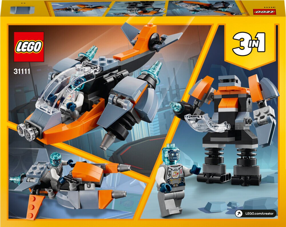 LEGO Creator - Cyber-Drohne 6+