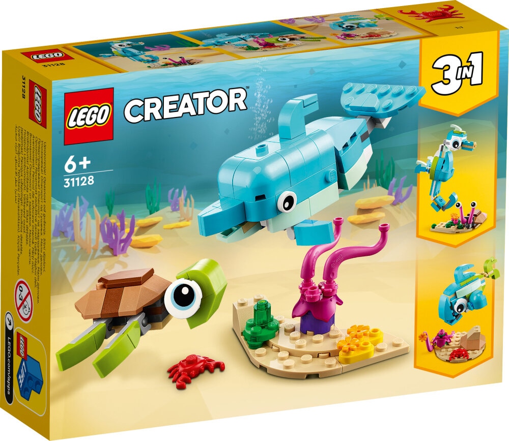 LEGO Creator - Delfin und Schildkröte 6+