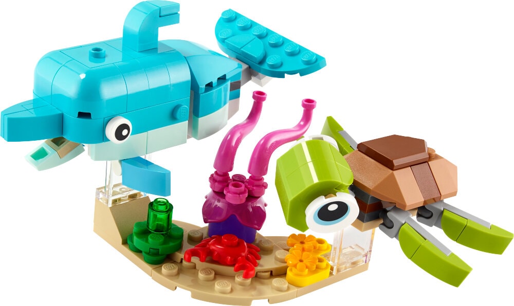 LEGO Creator - Delfin und Schildkröte 6+