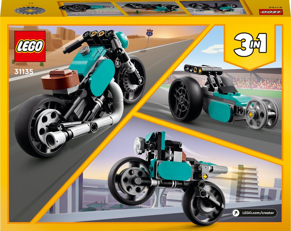 LEGO Creator - Oldtimer Motorrad 8+