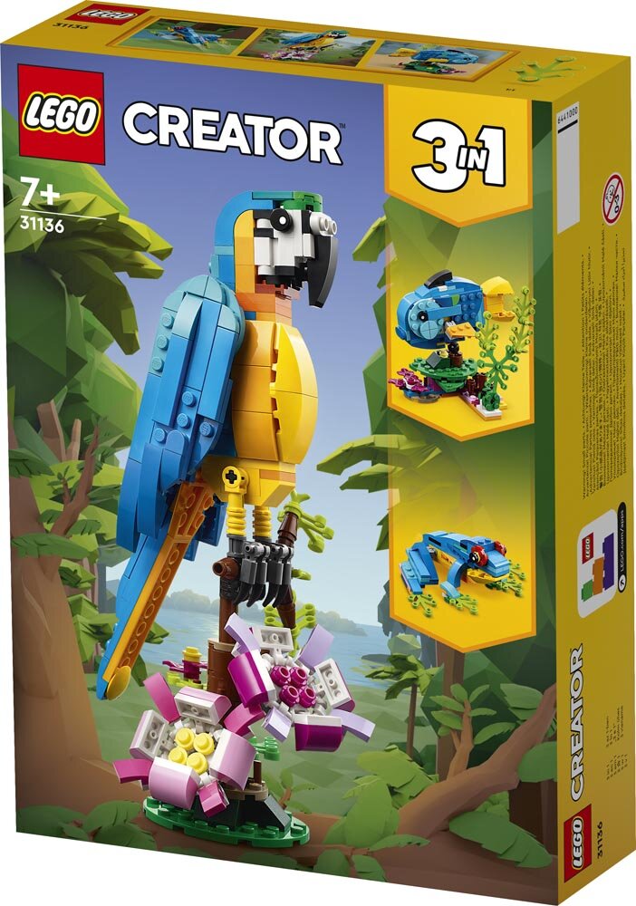 LEGO Creator - Exotischer Papagei 7+