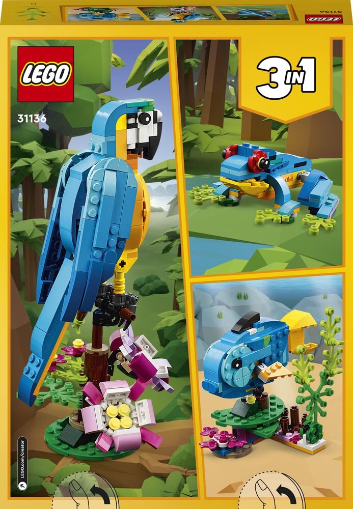 LEGO Creator - Exotischer Papagei 7+