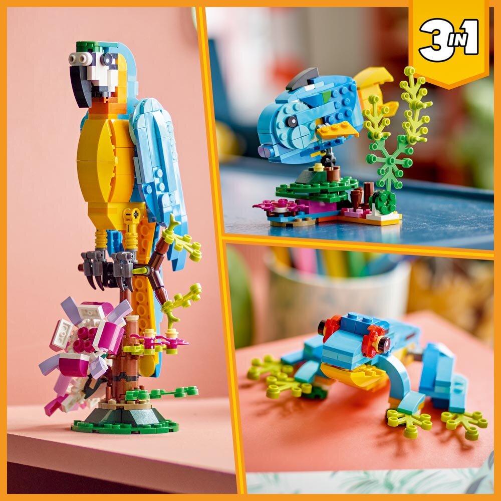 LEGO Creator - Exotischer Papagei 7+