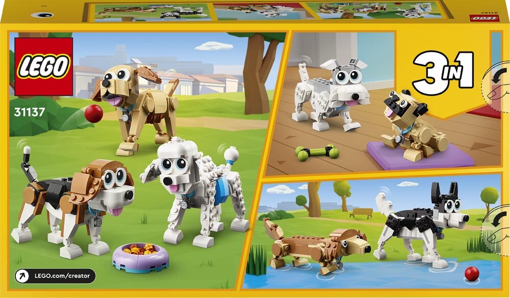 LEGO Creator - Niedliche Hunde 7+