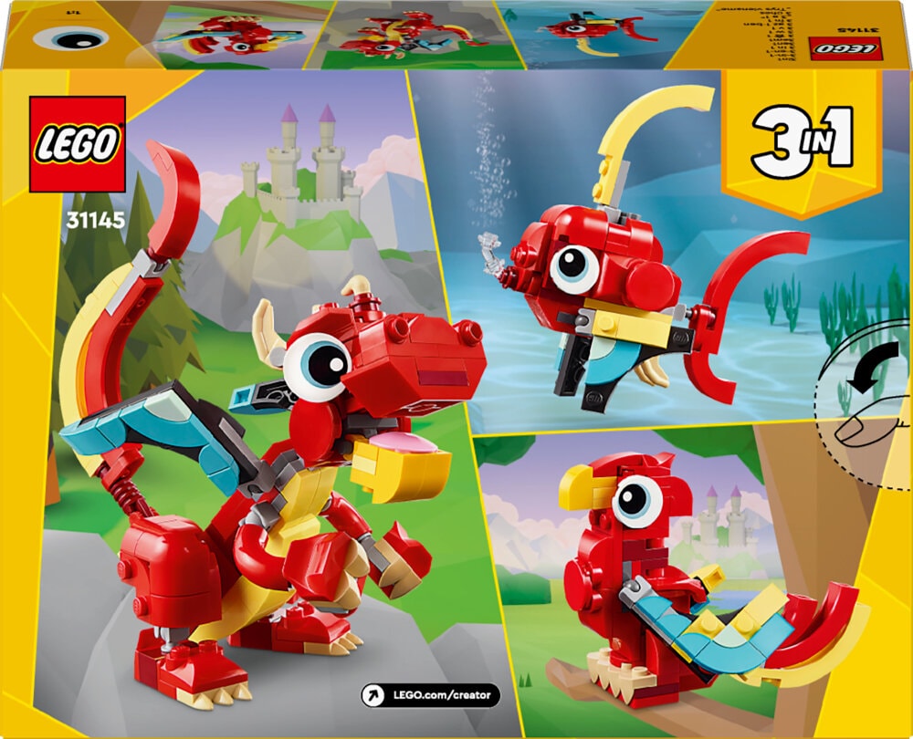 LEGO Creator - Roter Drache 6+