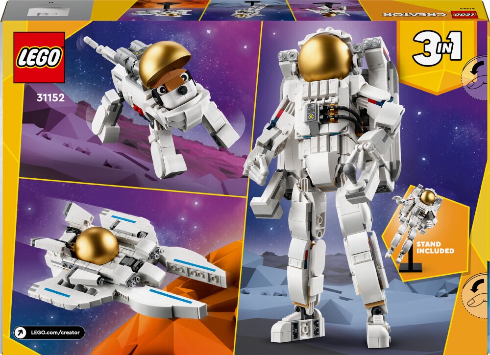 LEGO Creator - Astronaut im Weltraum 9+