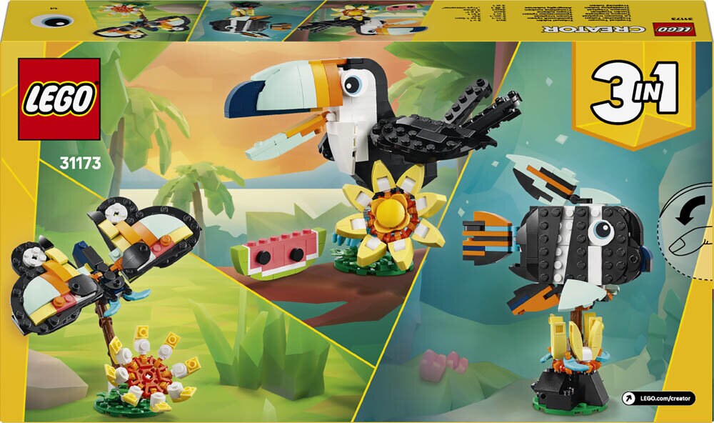 LEGO Creator - Wilde Tiere: Tropischer Tukan 7+
