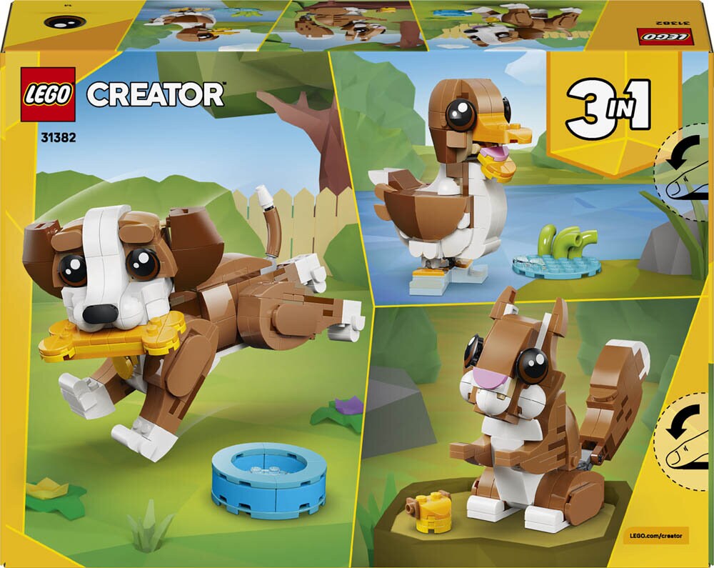 LEGO Creator - Niedliche Tiere: Verspielter Welpe 8+