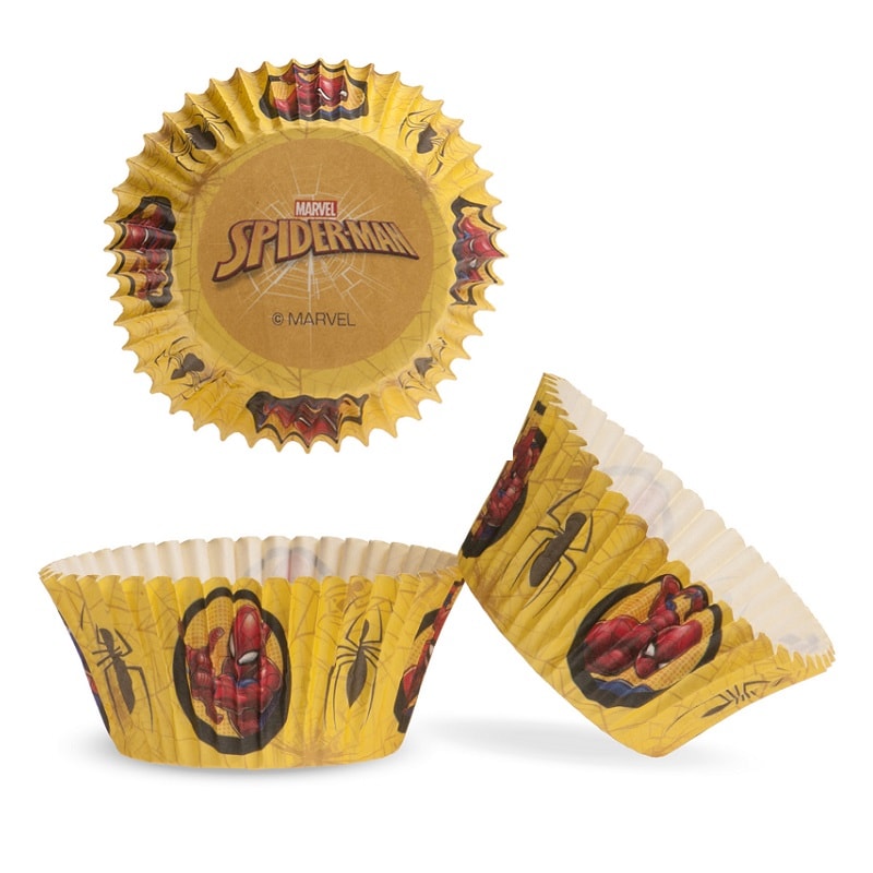 Spiderman - Muffinförmchen 25er-Pack
