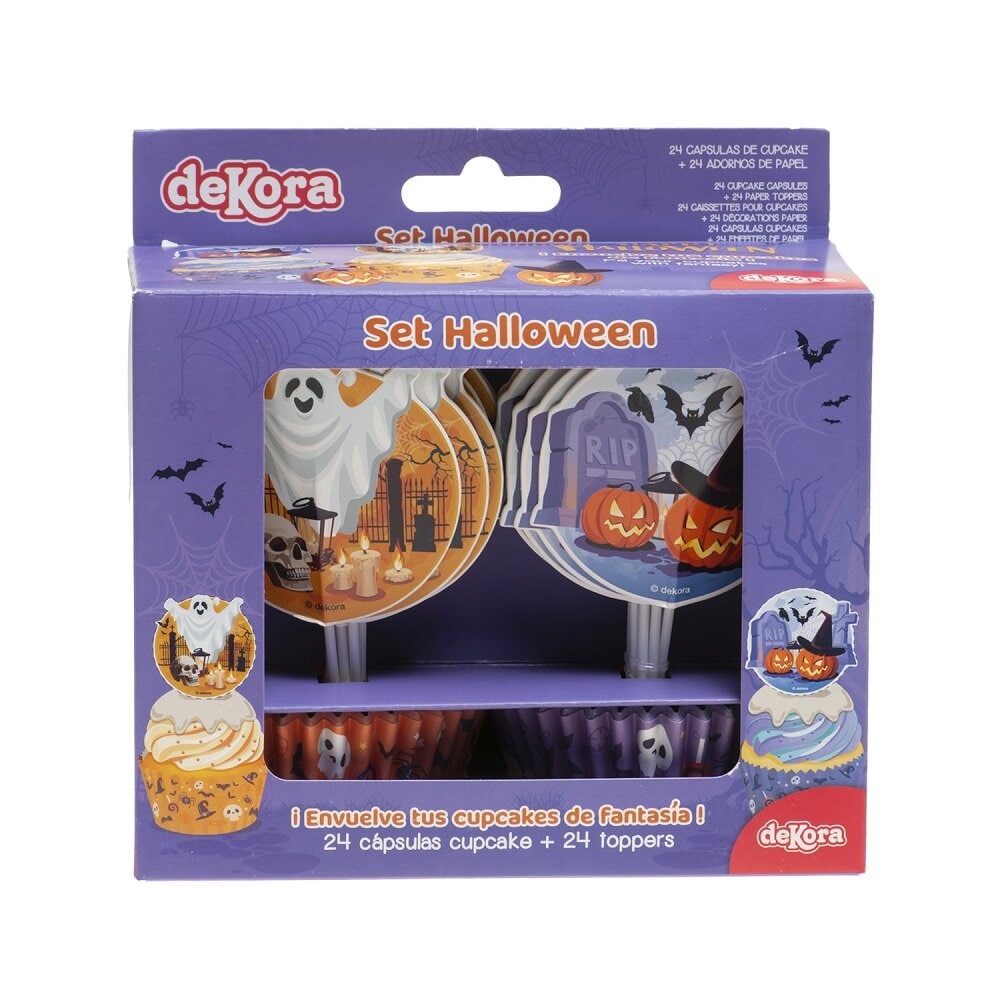 Halloween Muffin-Set 48-teilig