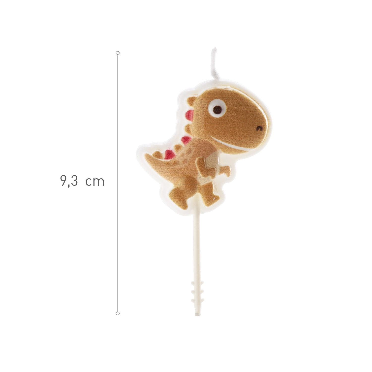 Dinosaurier Kuchenkerzen 4er-Pack