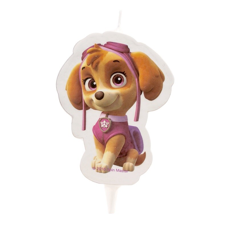 Paw Patrol - Skye Tortenkerze 7,5 cm