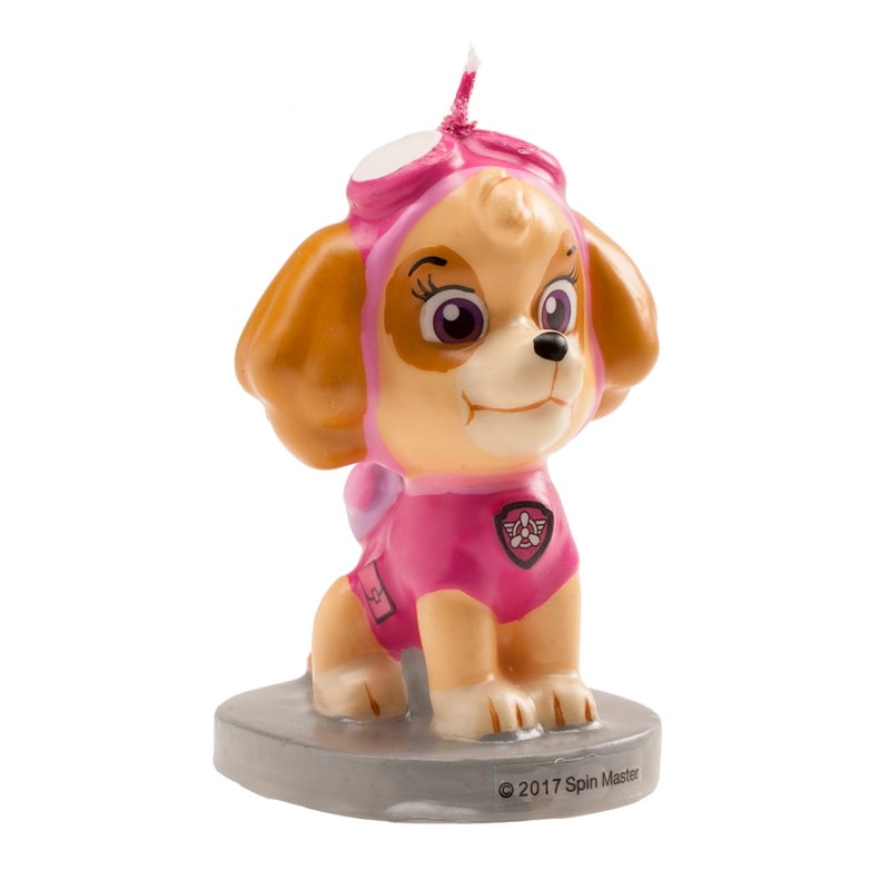 Paw Patrol - Skye Tortenkerze 3D 7 cm