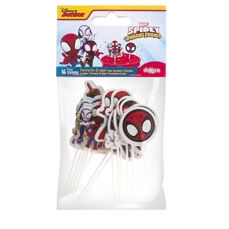 Spidey - Cupcake Topper 16er-Pack