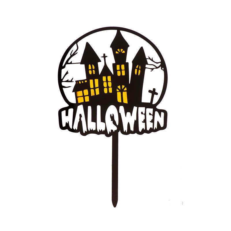 Tortendekoration Halloween Spukhaus
