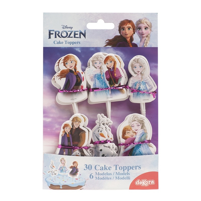Frozen - Die Eiskönigin 2 - Cupcake Topper 30er Pack