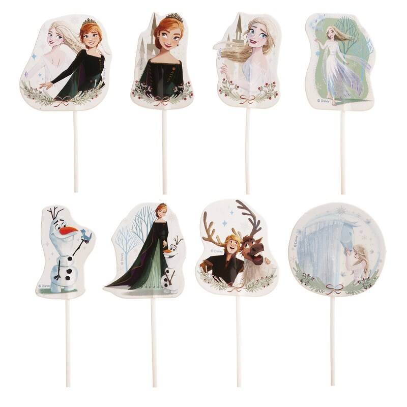 Frozen - Die Eiskönigin 2 - Cupcake Topper 16er-Pack