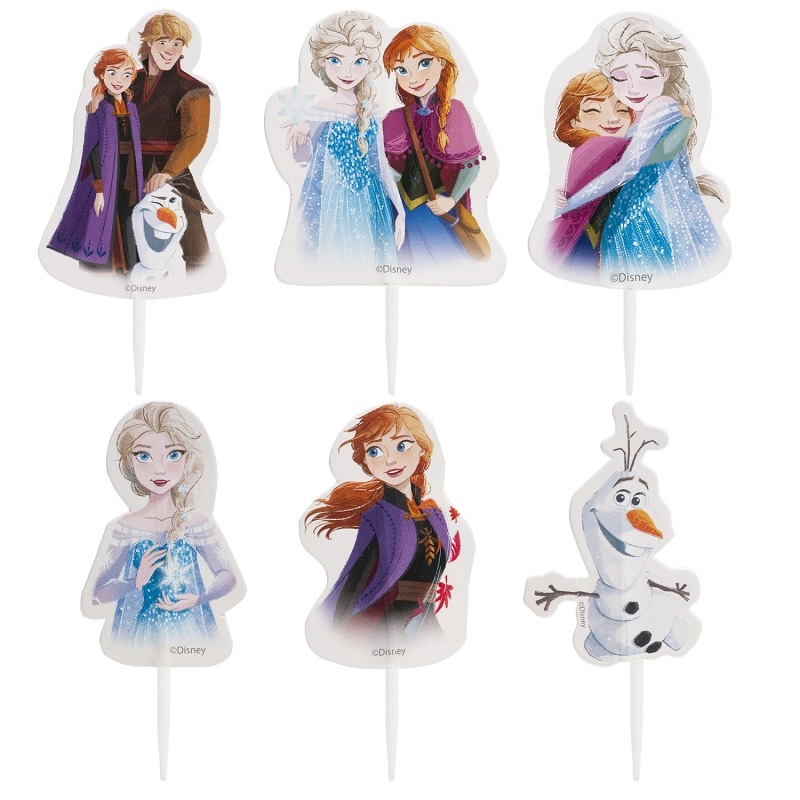 Frozen - Die Eiskönigin 2 - Cupcake Topper 30er Pack
