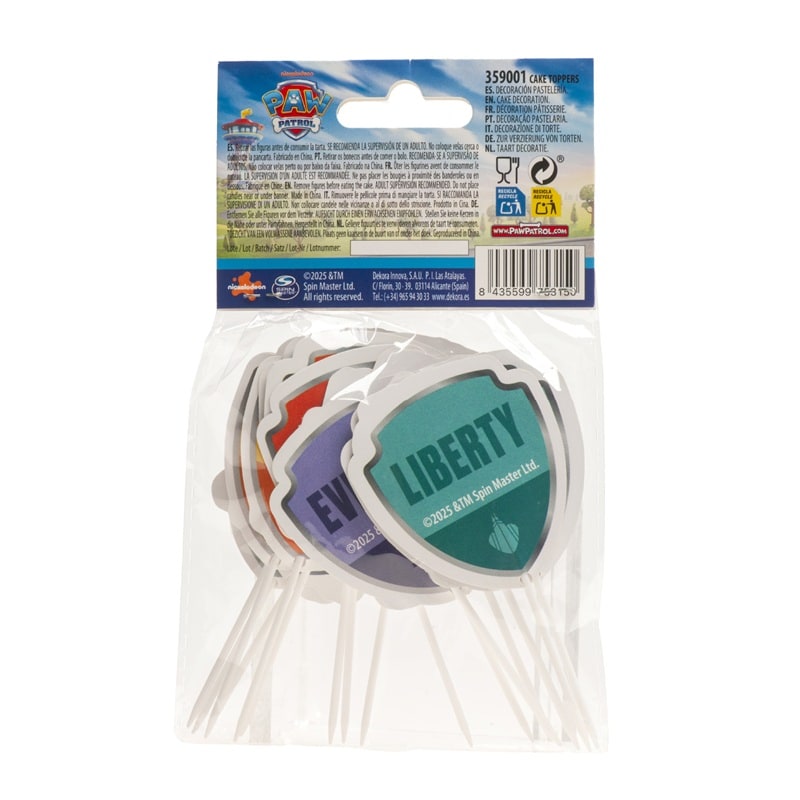 Paw Patrol - Cupcake Topper 16er-Pack