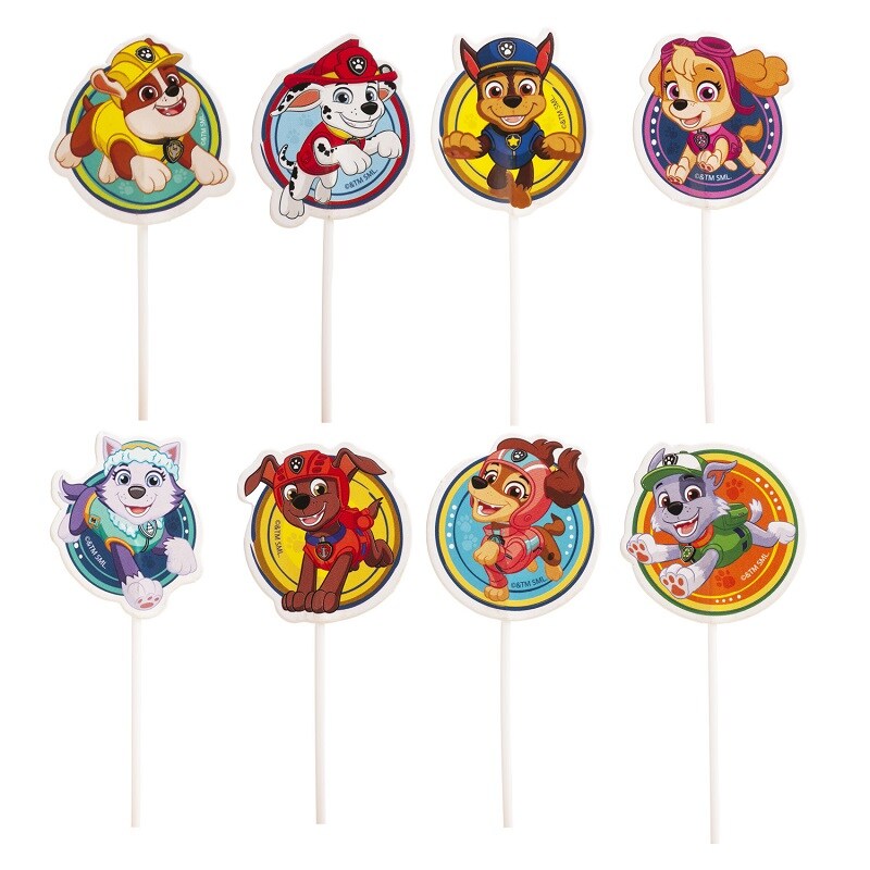 Paw Patrol - Cupcake Topper 16er-Pack