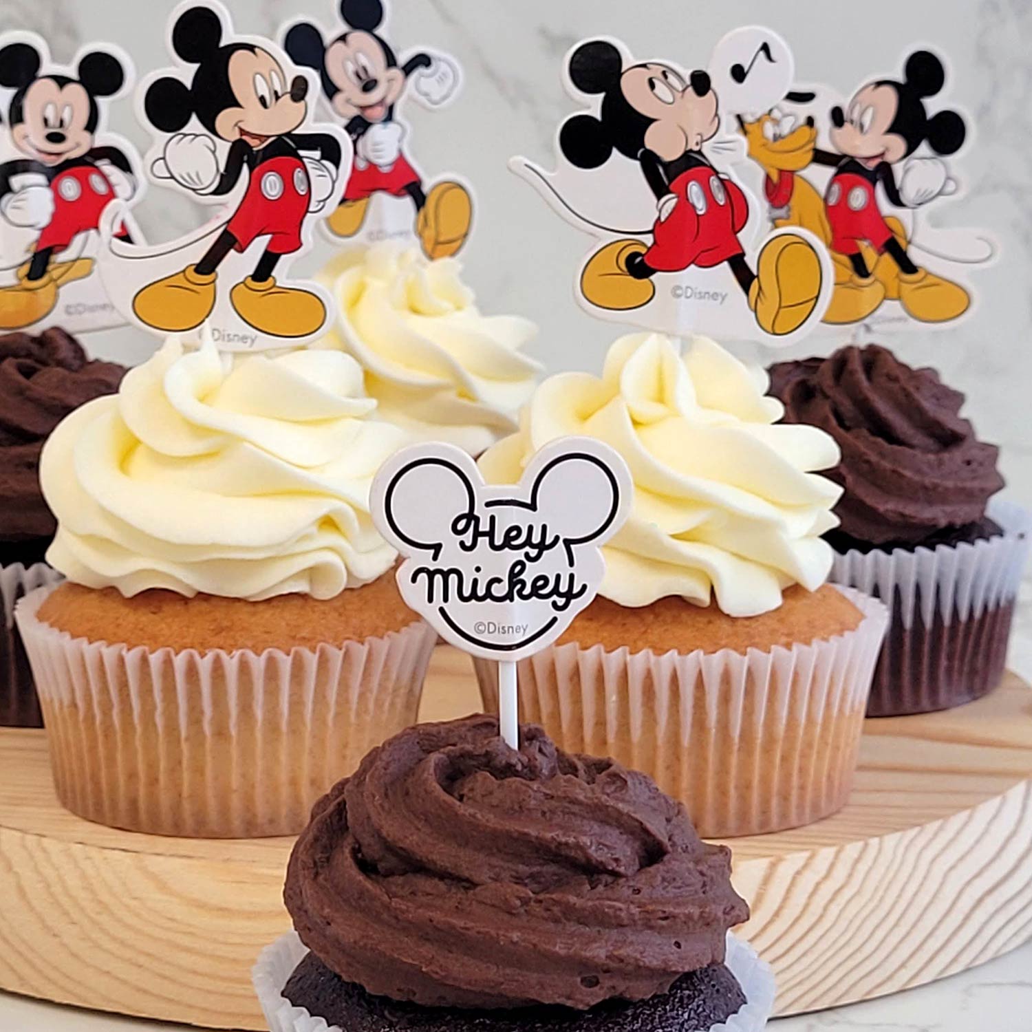 Mickey Maus - Cupcake Topper 30er-Pack