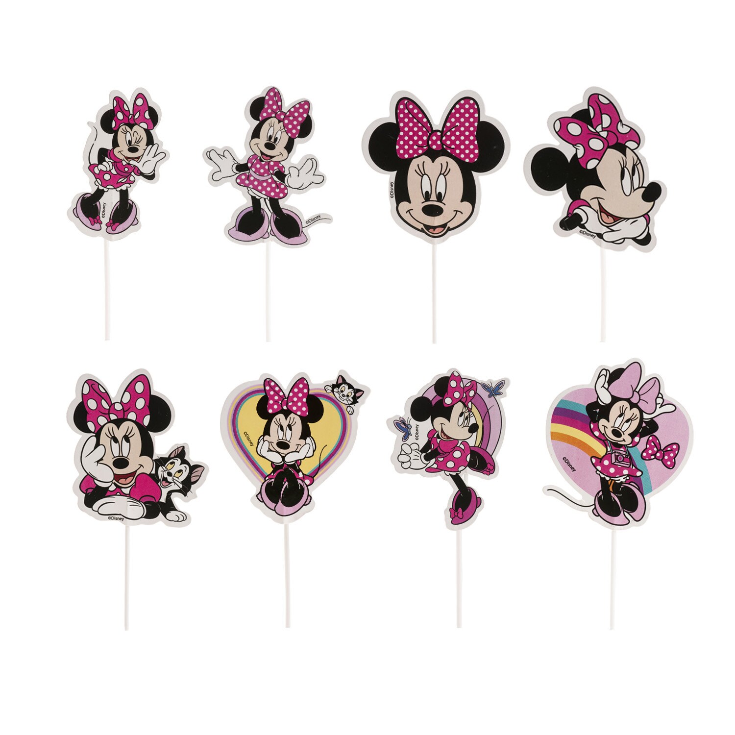 Minnie Maus - Cupcake Topper 16-pack