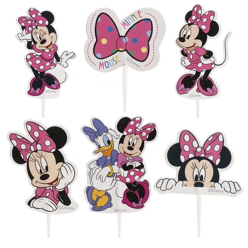 Minnie Maus - Cupcake Topper 16-pack
