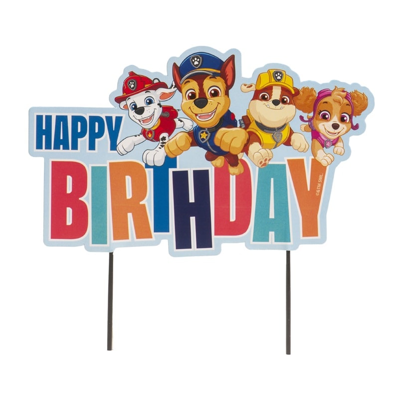 Paw Patrol - Tortentopper Happy Birthday