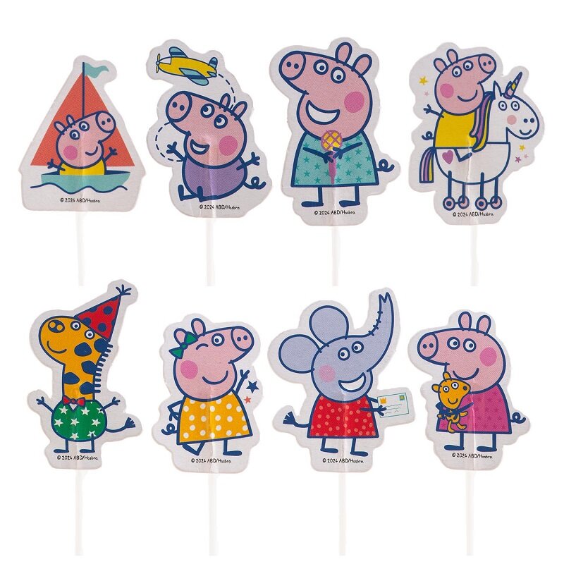 Peppa Wutz - Cupcake Topper 16er-Pack