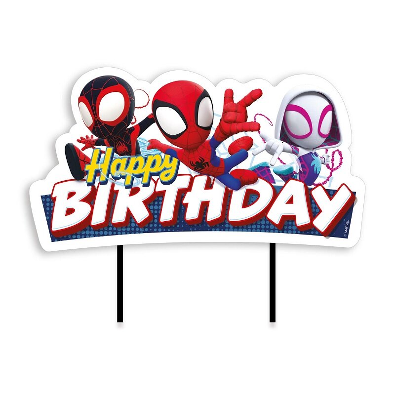 Spidey - Tortentopper Happy Birthday