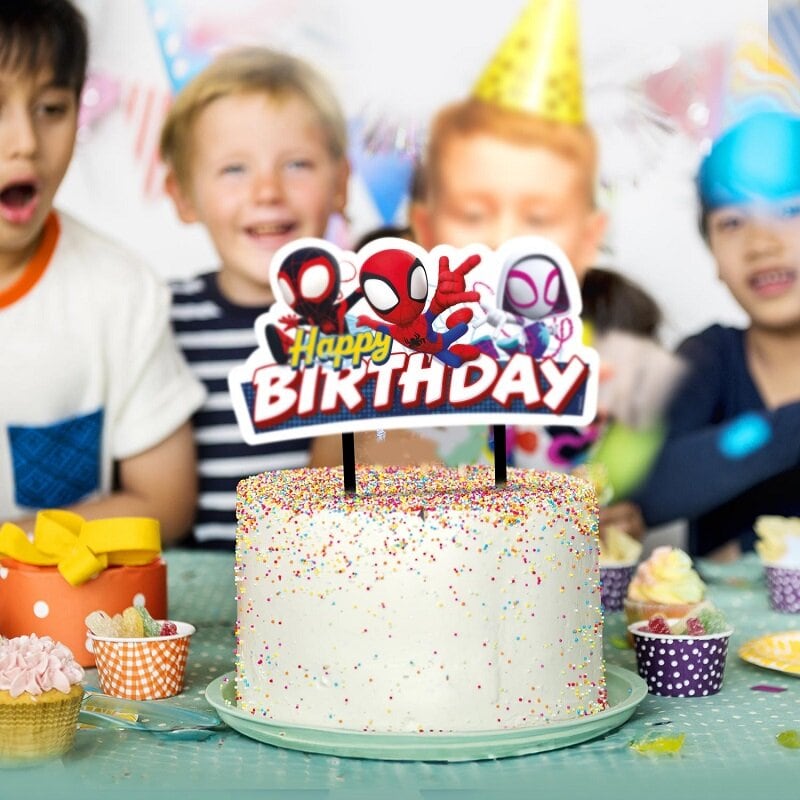 Spidey - Tortentopper Happy Birthday