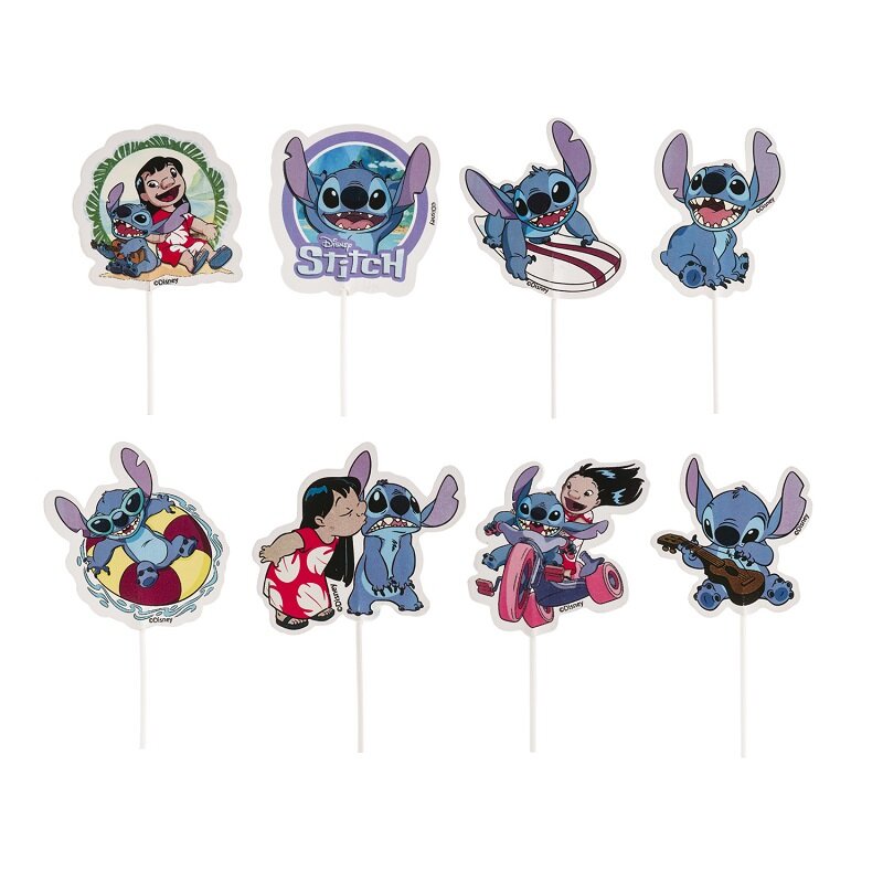 Lilo & Stitch - Cupcake Topper 16er-Pack